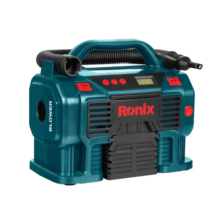 RH-4261B رونیکس مینی کمپرسور باد سه کاره دیجیتال فندکی و برق شهری با کیف